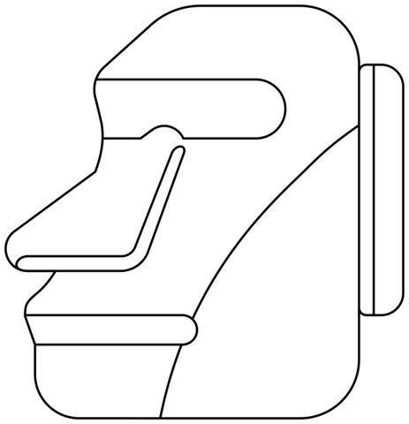 Moai Emoji Coloring Page